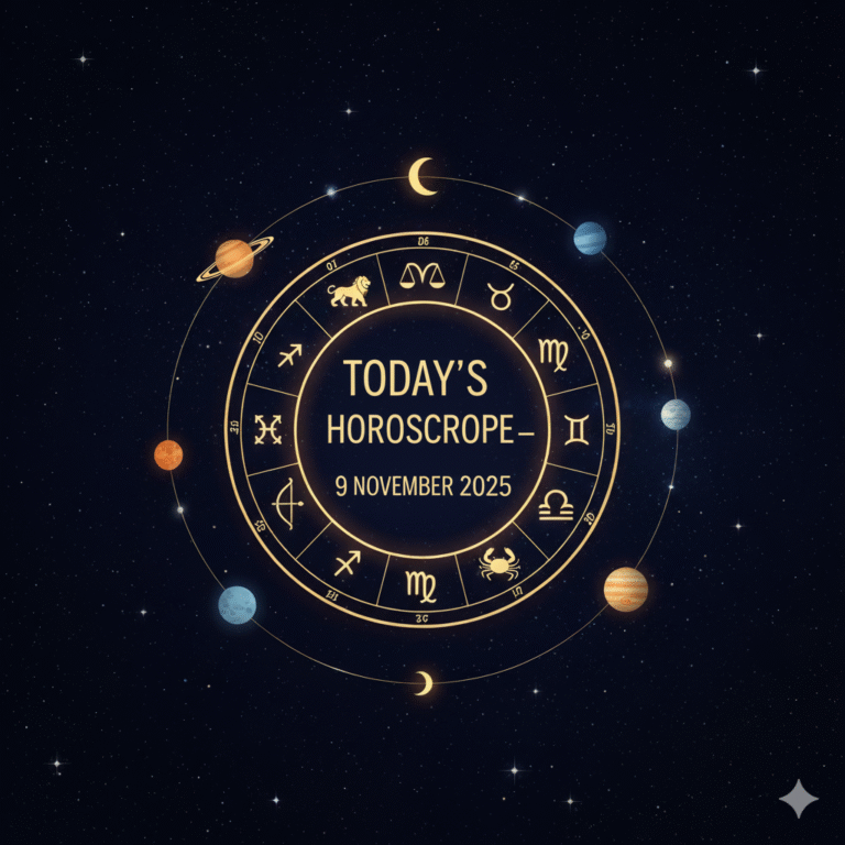 “9 नवंबर 2025 आज का राशिफल | दैनिक राशिफल हिंदी में | Nakshatra AI Horoscope”