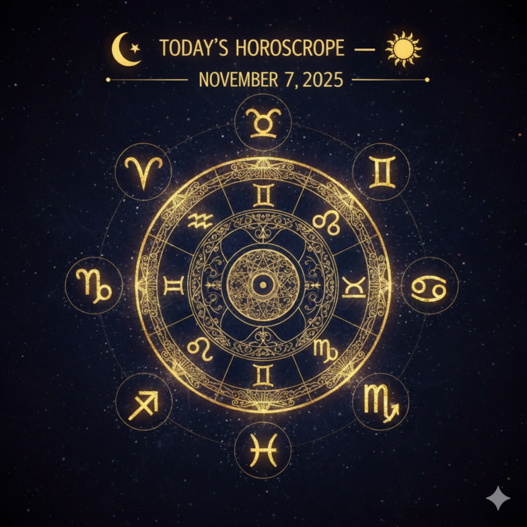“7 नवंबर 2025 आज का राशिफल | दैनिक राशिफल हिंदी में | Nakshatra AI Horoscope Banner”