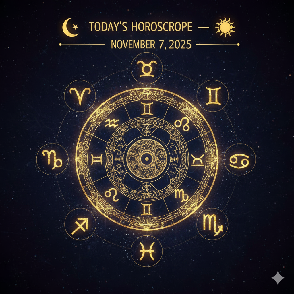 “7 नवंबर 2025 आज का राशिफल | दैनिक राशिफल हिंदी में | Nakshatra AI Horoscope Banner”