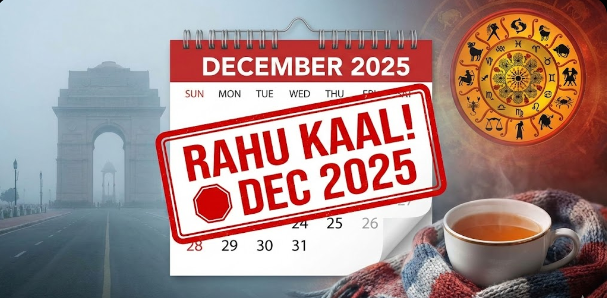 Rahukaal for december month