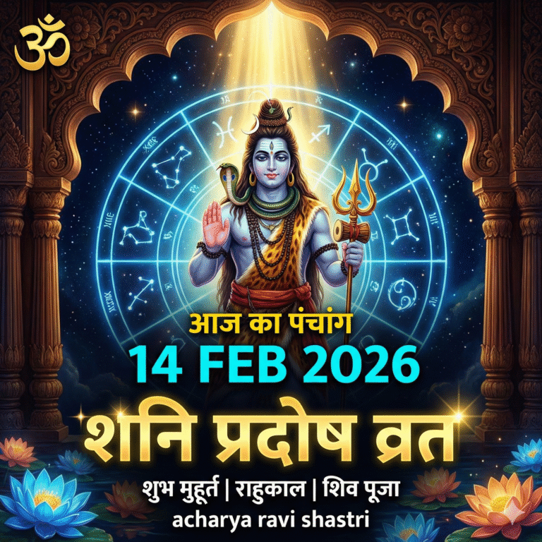 14 Febuary 2026 PANCHANG - Full Details - NakshatraAI
