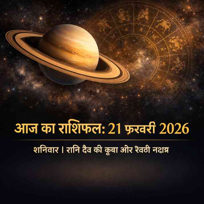 21 फरवरी 2026 का राशिफल जानिए मेष से मीन तक का हाल