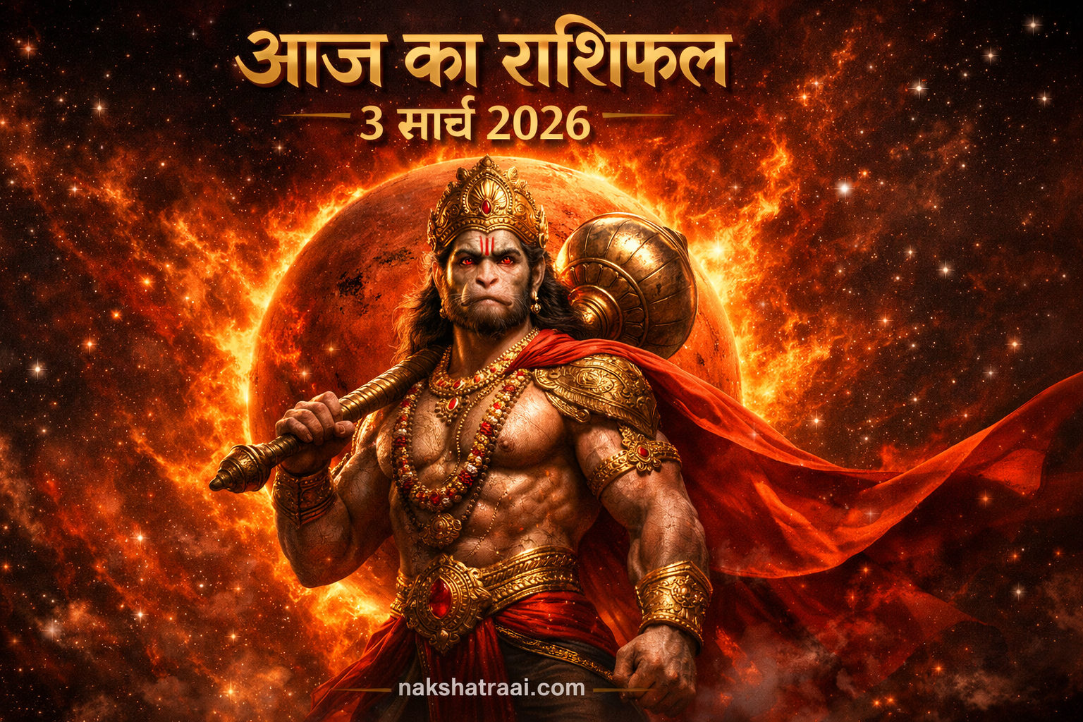 आज का राशिफल 3 मार्च 2026
