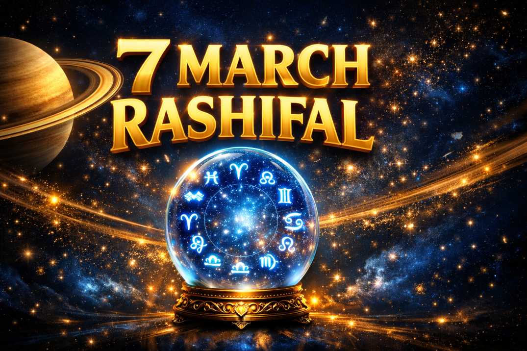7 मार्च 2026 राशिफल मेष से मीन तक, कैसा रहेगा आज आपका शनिवार