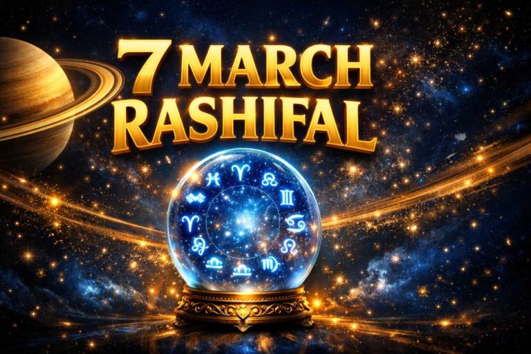 7 मार्च 2026 राशिफल मेष से मीन तक, कैसा रहेगा आज आपका शनिवार