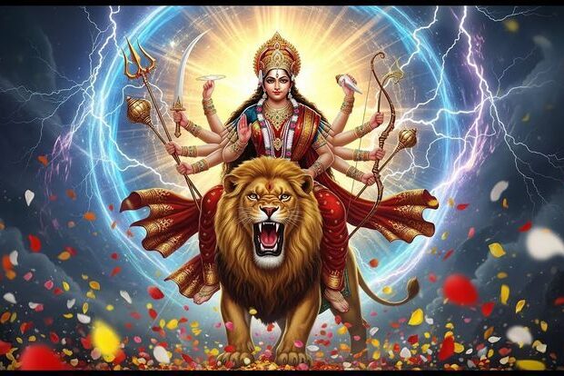 AI _ Durga Stuti _ Navdurga Animation _ Navratri _ माँ दुर्गा स्तुति _ Song _ Roop