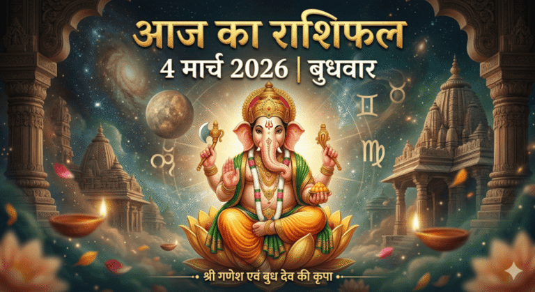 आज का राशिफल 4 मार्च 2026